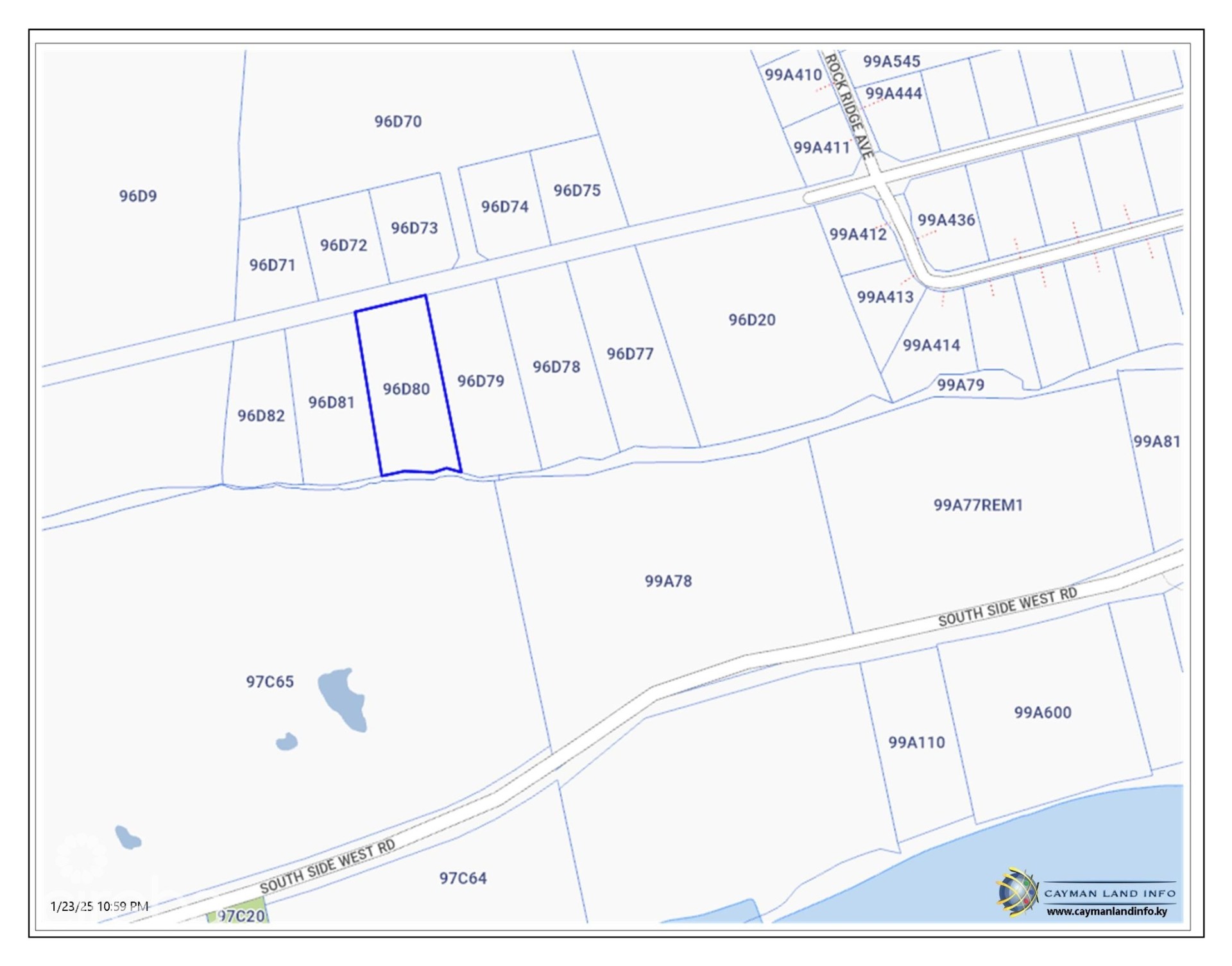 BRAC BLUFF EDGE LAND   .73 ACRE BRAC BLUFF EDGE LAND   .73 ACRE