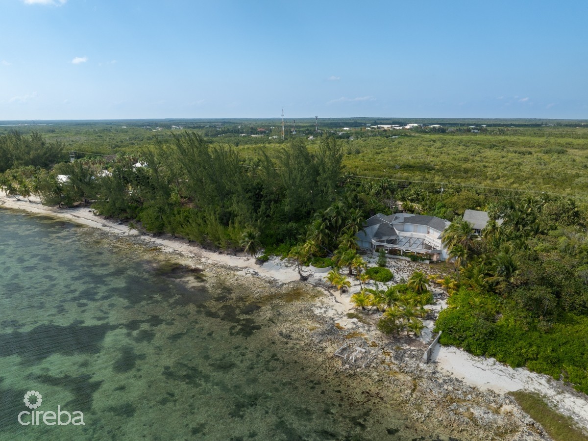 FRANK SOUND BEACH FRONT LAND- ZONED HOTEL TOURISM