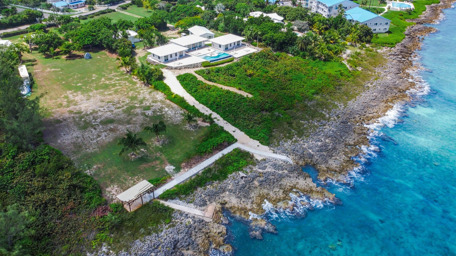 Conch Point Road Oceanfront Home 2.74 Acres Conch Point Road Oceanfront Home 2.74 Acres