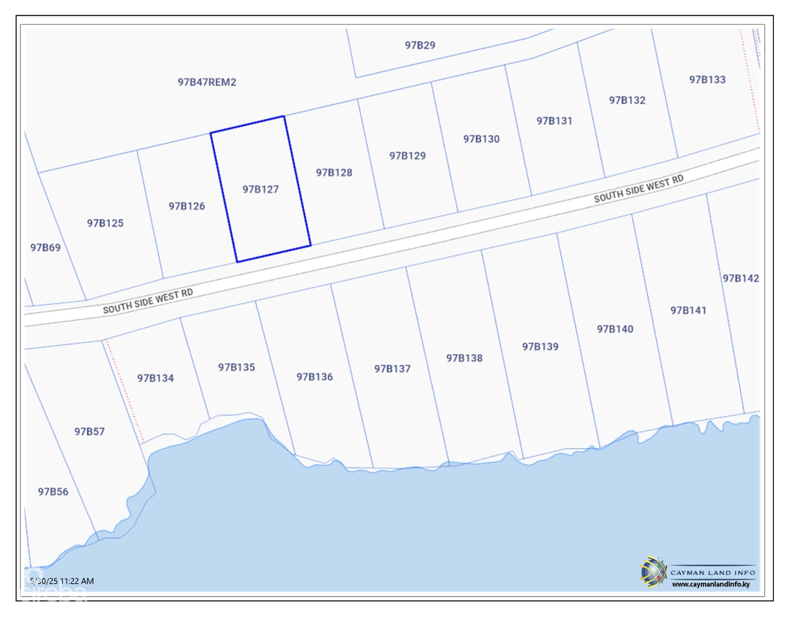 CAYMAN BRAC WEST LAND CAYMAN BRAC WEST LAND