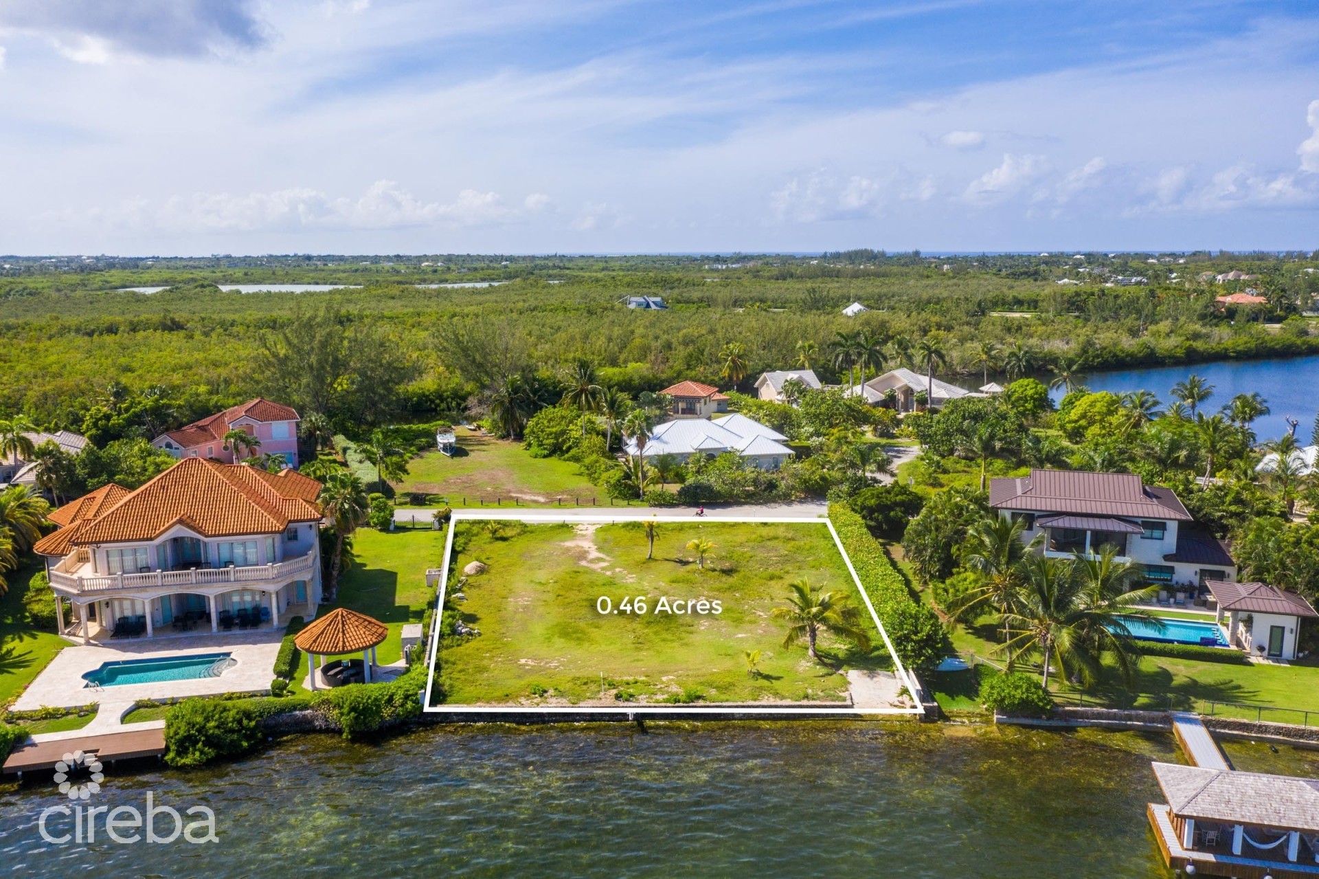 PATRICKS ISLAND 0.46 ACRES, WATERFRONT NORTH SOUND LOT