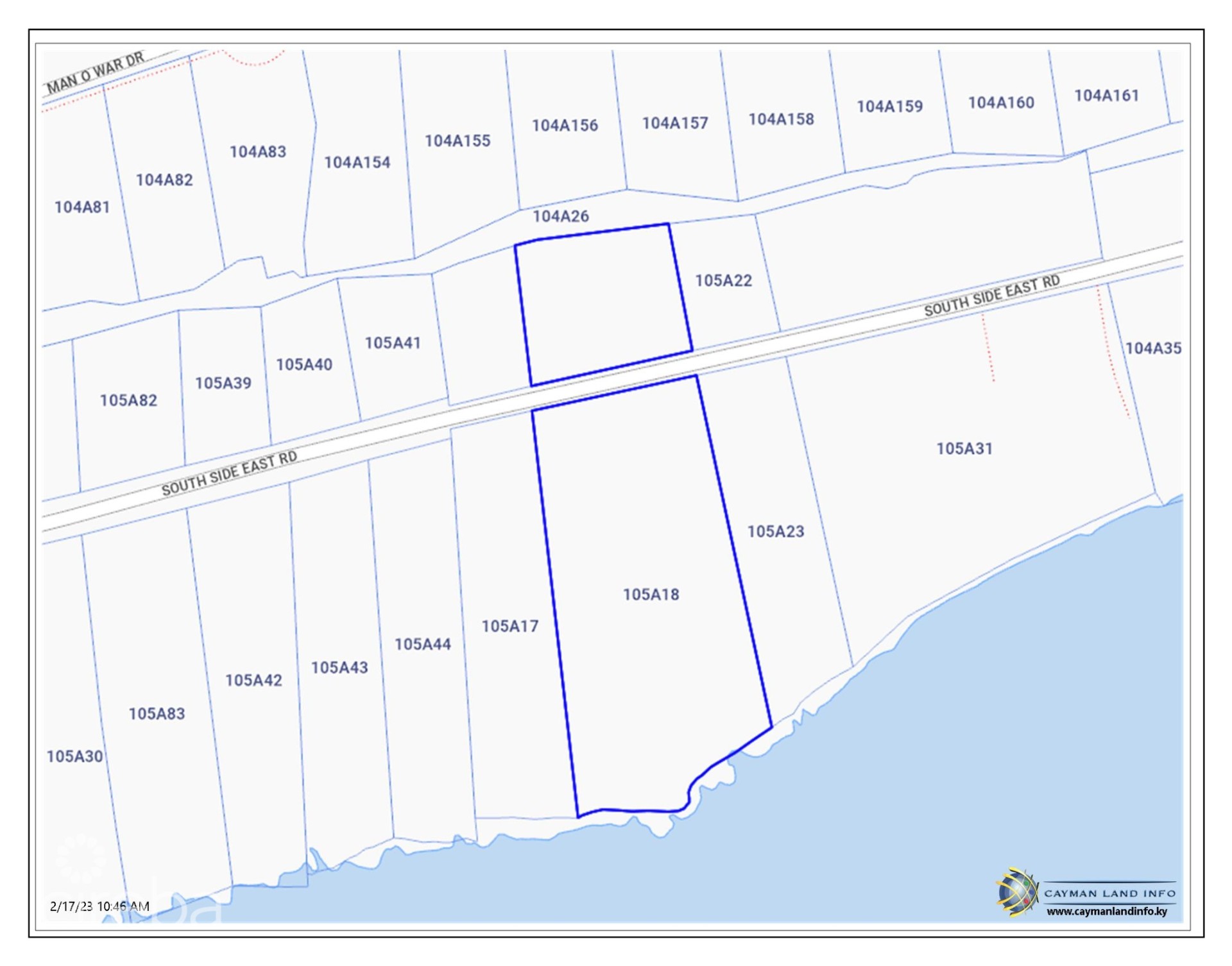 OCEANFRONT VACANT LAND