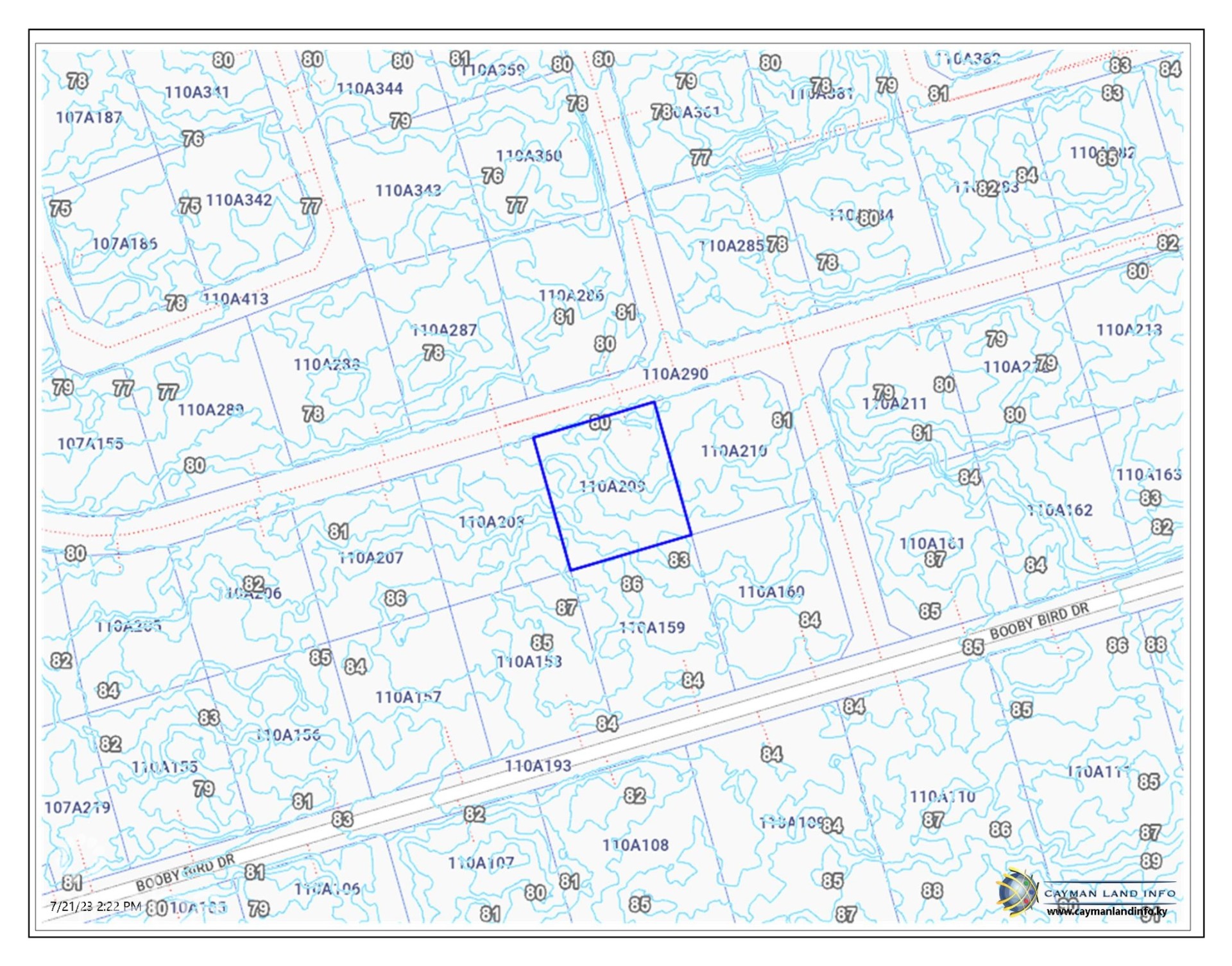 SELWORTHY GROVES LOT, CAYMAN BRAC BLUFF