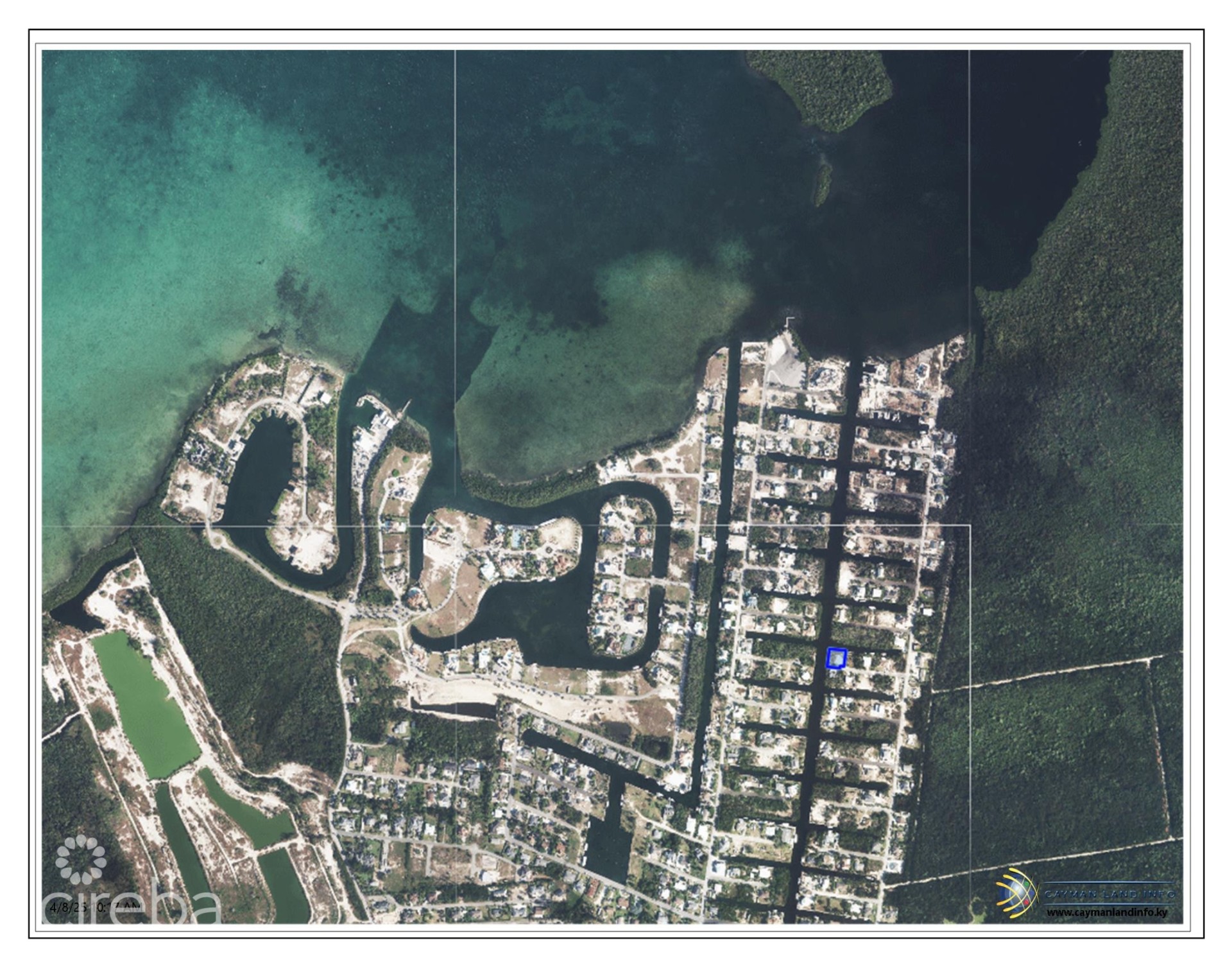 CANAL CORNER LOT - FILLED WITH SEAWALL