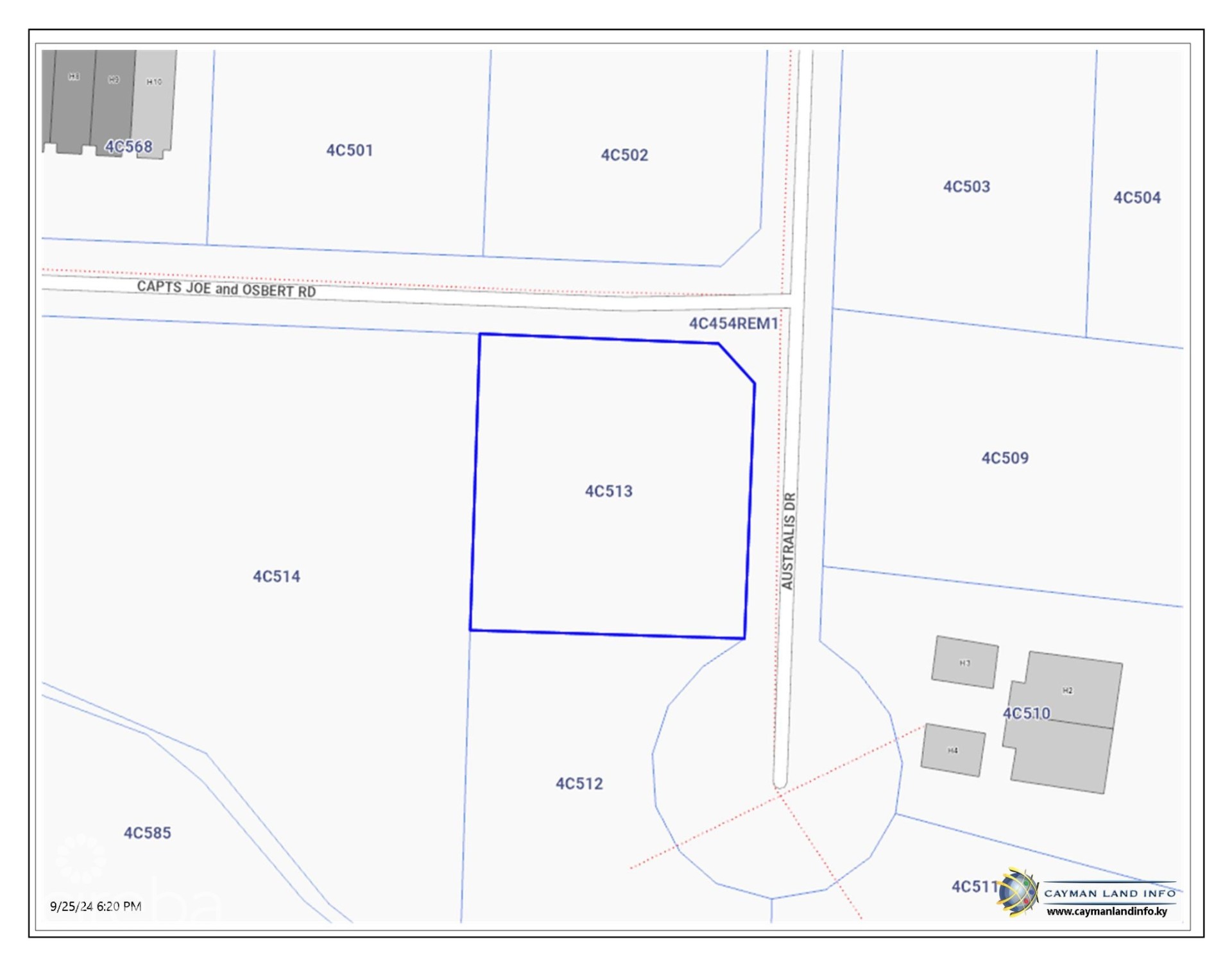 CAPTS JOE  & OSBERT RD