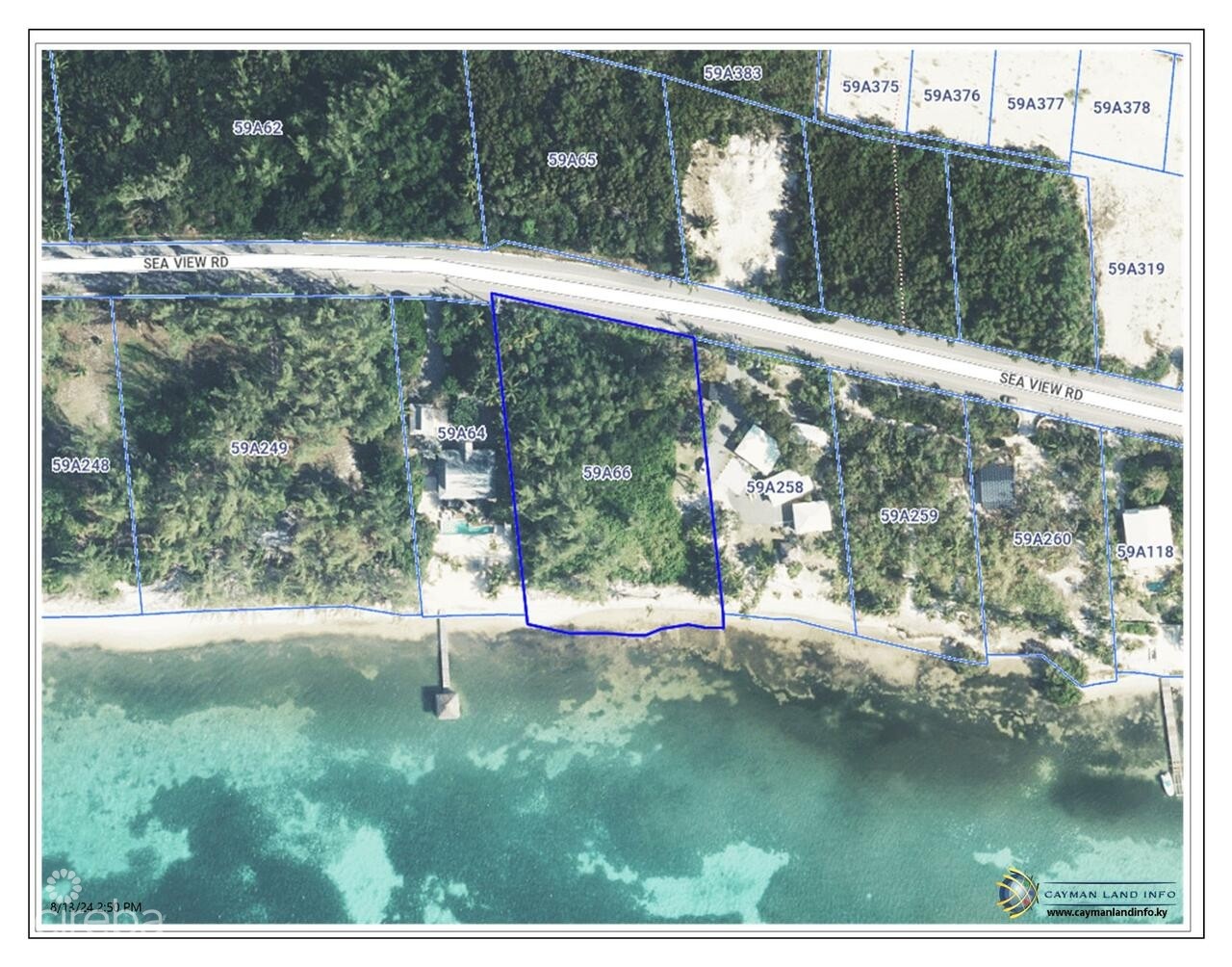 EXCLUSIVE BEACHFRONT ESTATE PARCEL ON FRANK SOUND - 200 FT OF PRISTINE BEACHFRONT!