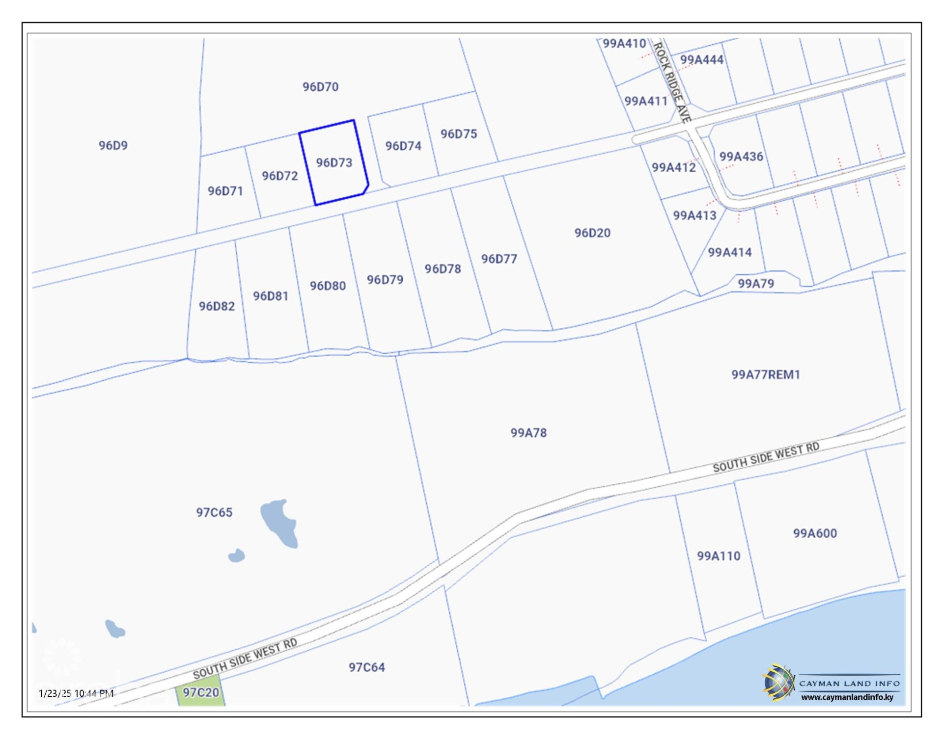 BRAC BLUFF LAND .40  ACRE