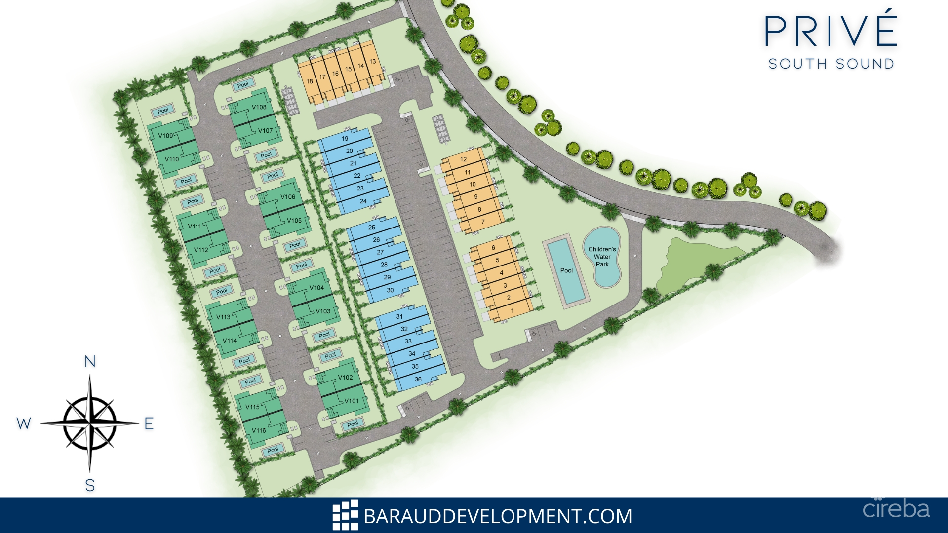 PRIVE 3BED 2.5BATH, SOUTH SOUND