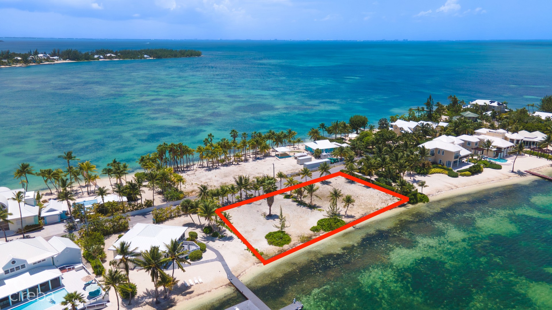 BIO BAY DOUBLE LOT - 200 FT OF BEACHFRONT PRIVACY ON FINGER CAY RD, CAYMAN KAI