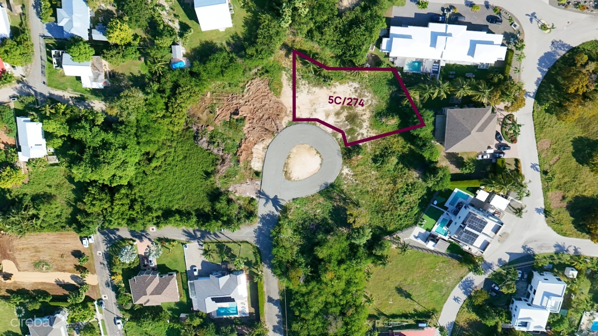 WEST BAY HOUSE LOT ACROSS FROM CEMETERY BEACH