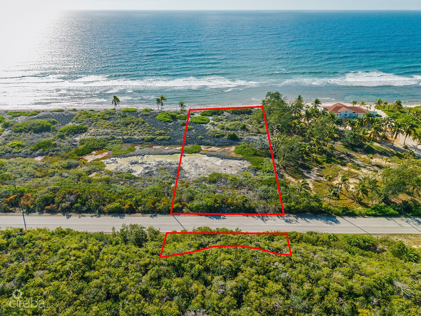 1.63 ACRES OF WHITE SANDY BEACH