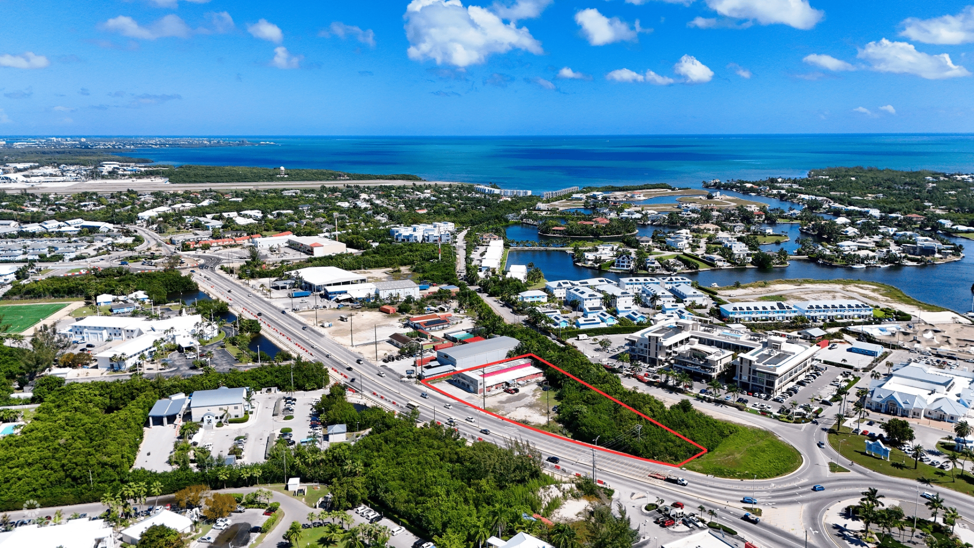 1.46 ACRE CREWE ROAD/GRAND HARBOUR PROPERTY. HIGH VISIBILITY!!!!