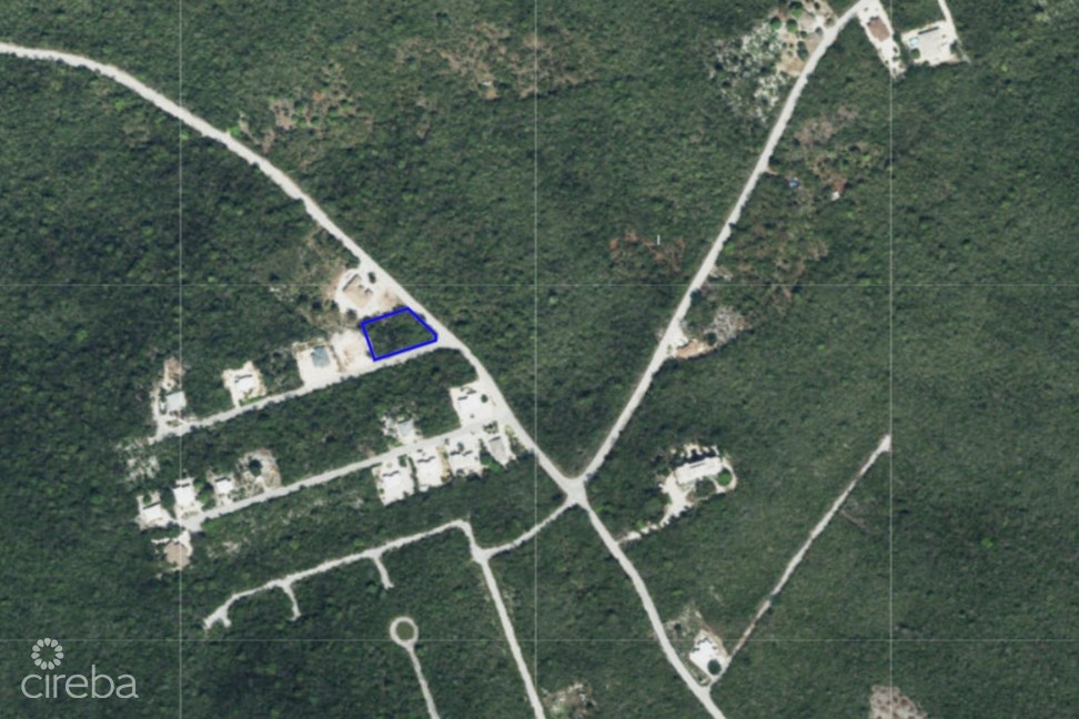 CORNER LOT ON THE BLUFF - CAYMAN BRAC - .36 ACRES