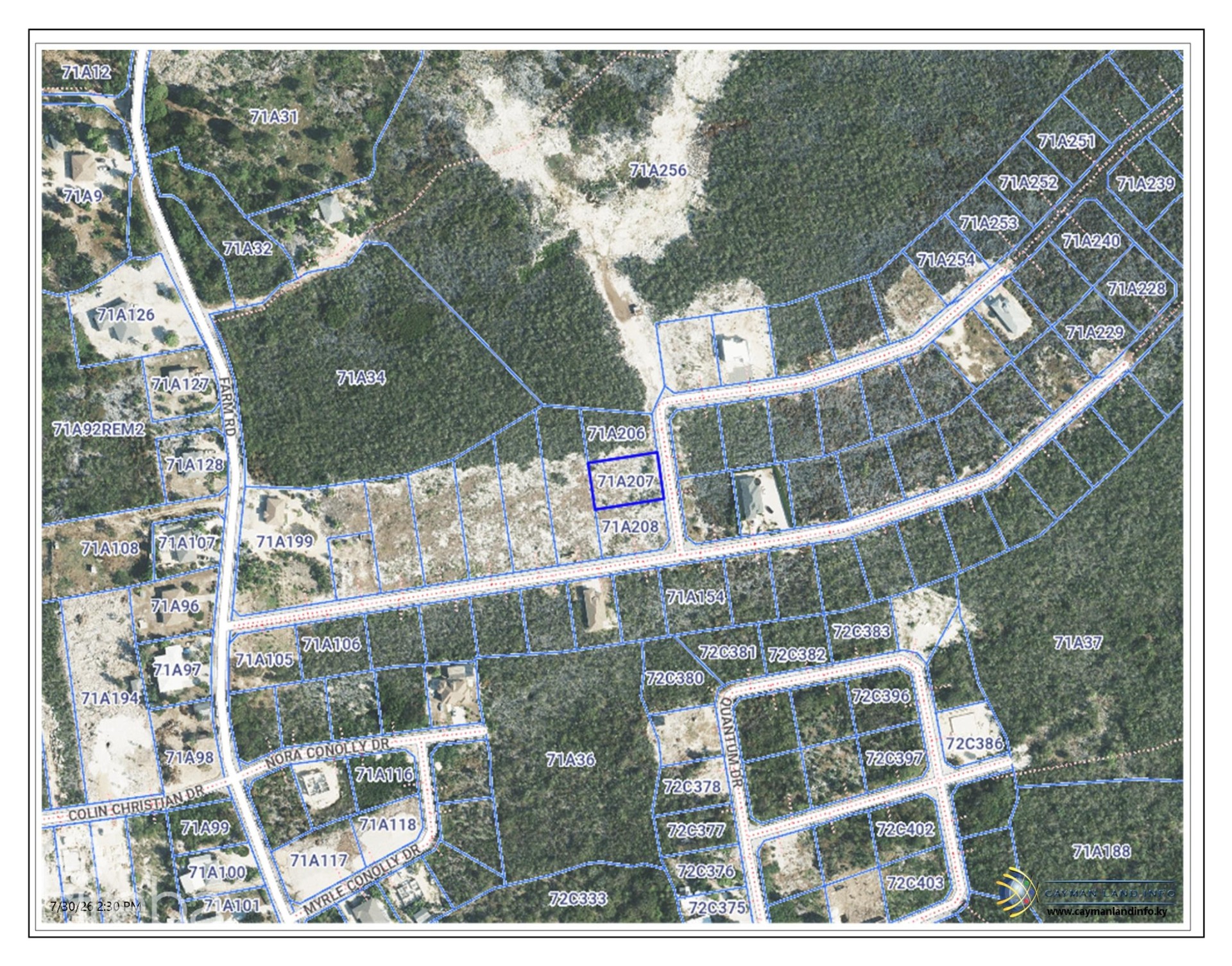 FARM ROAD LOT IN CORAL COURTS SUBDIVISION