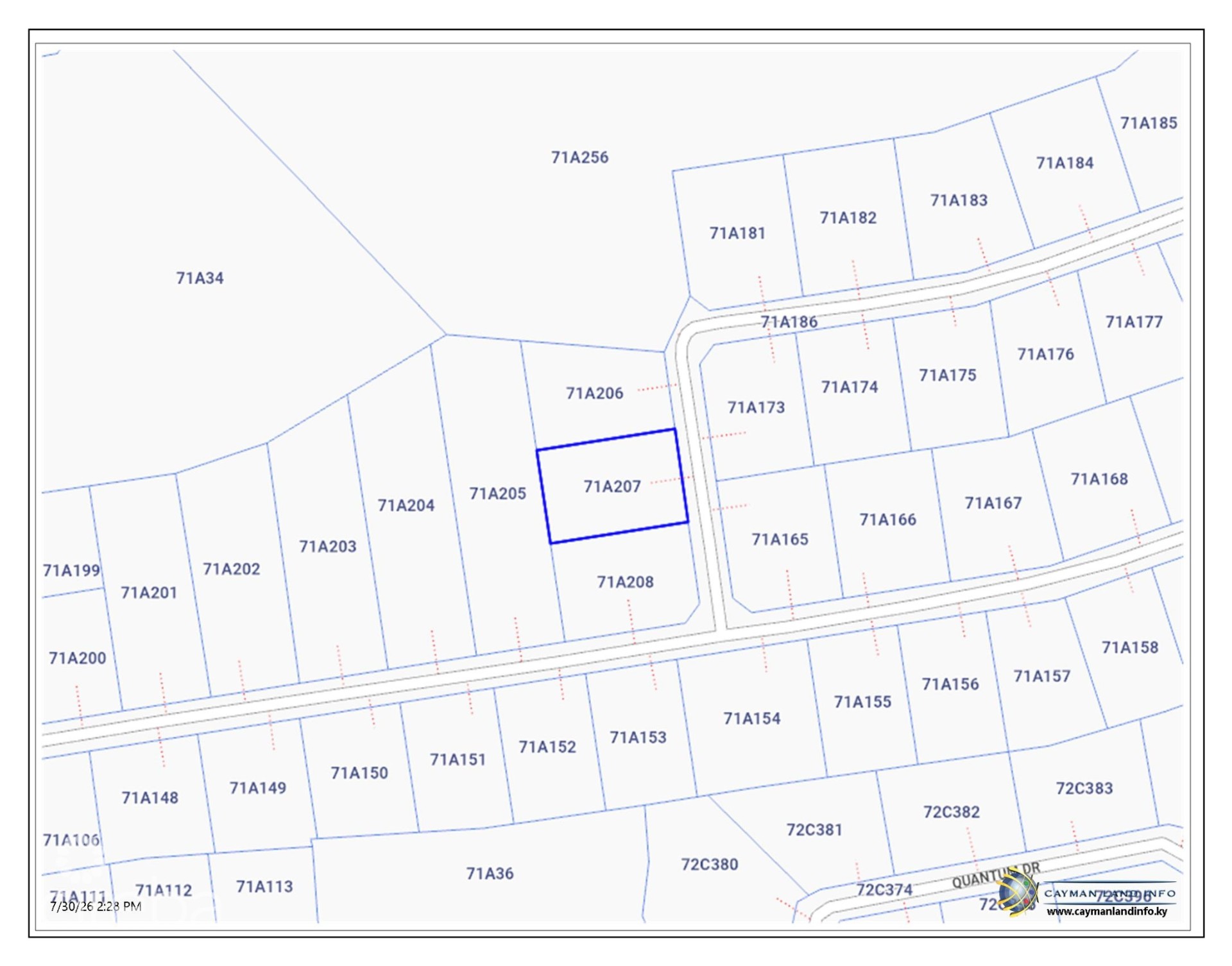 FARM ROAD LOT IN CORAL COURTS SUBDIVISION