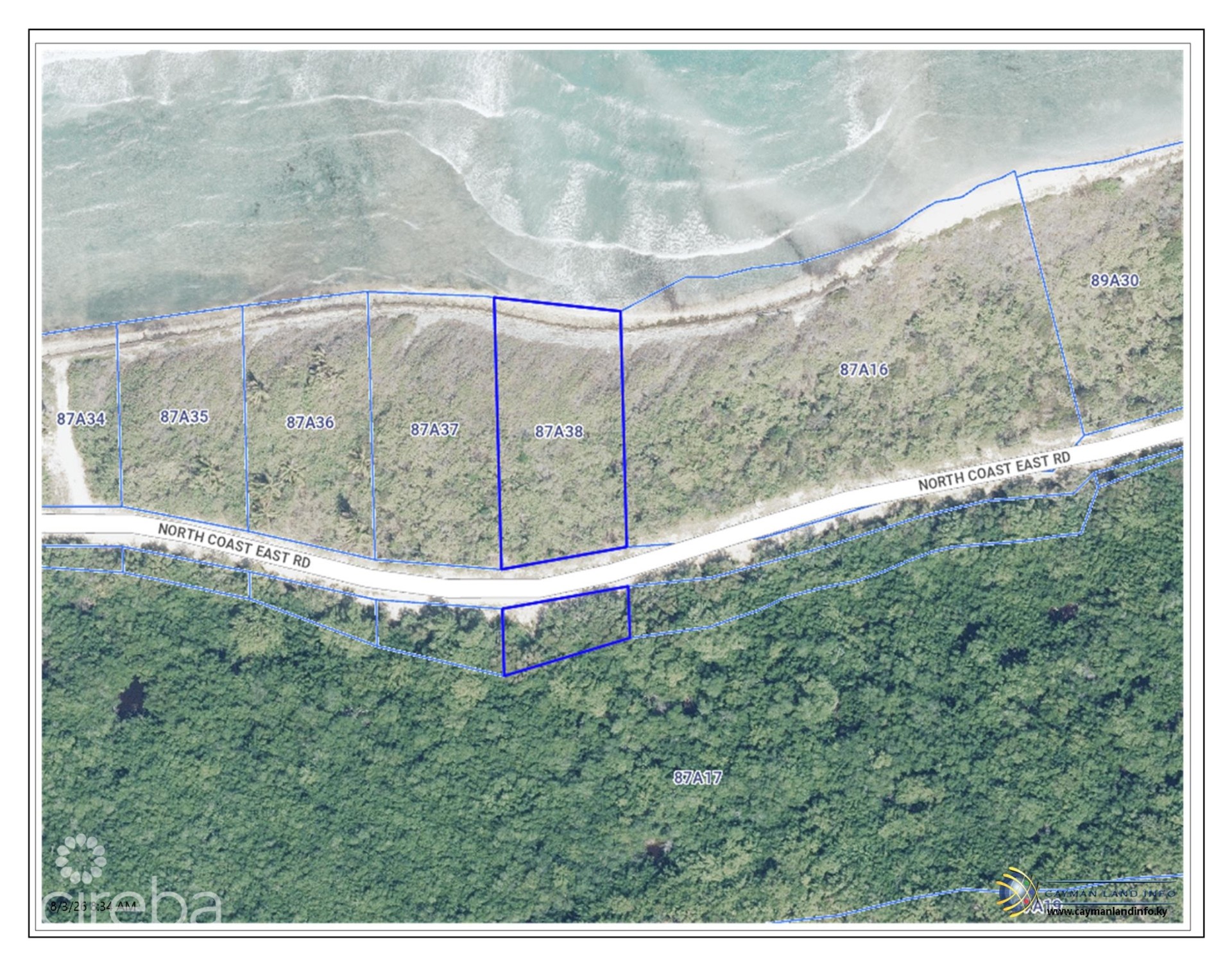 LITTLE CAYMAN NORTH SIDE OCEAN FRONT LAND
