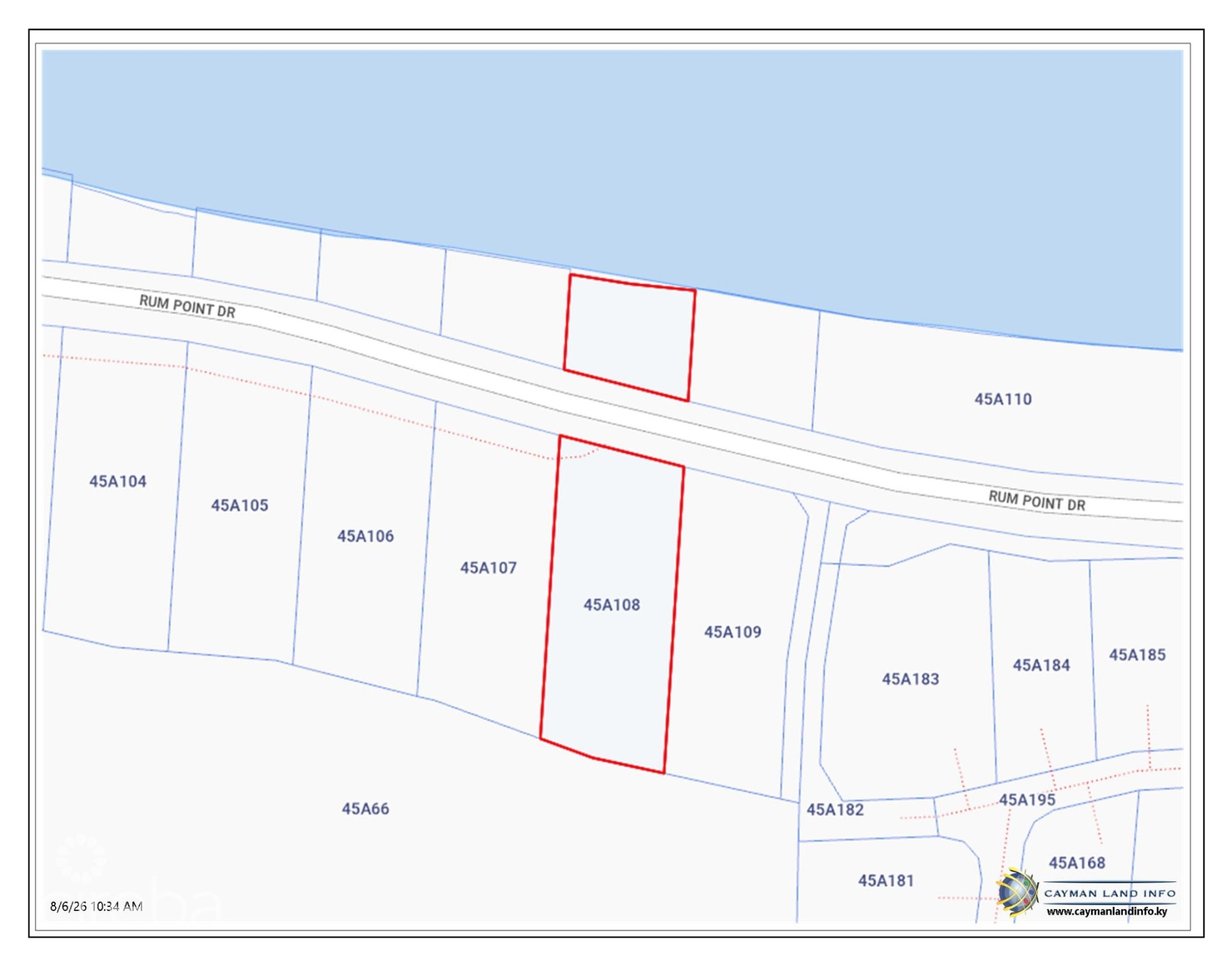 LARGE BEACHFRONT LOT - RUM POINT DRIVE - PERFECT ESTATE PARCEL