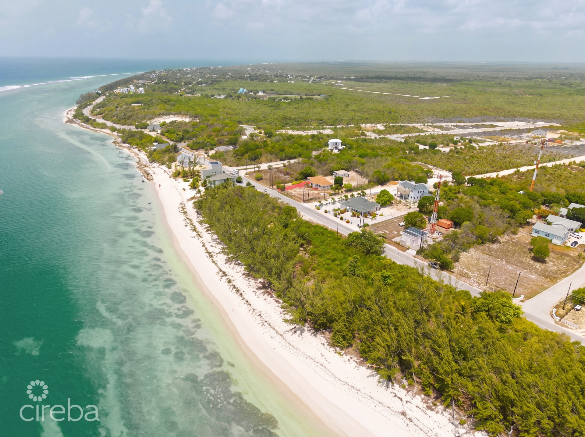 GUN BAY BEACHFRONT PARCEL . 55 ACRE