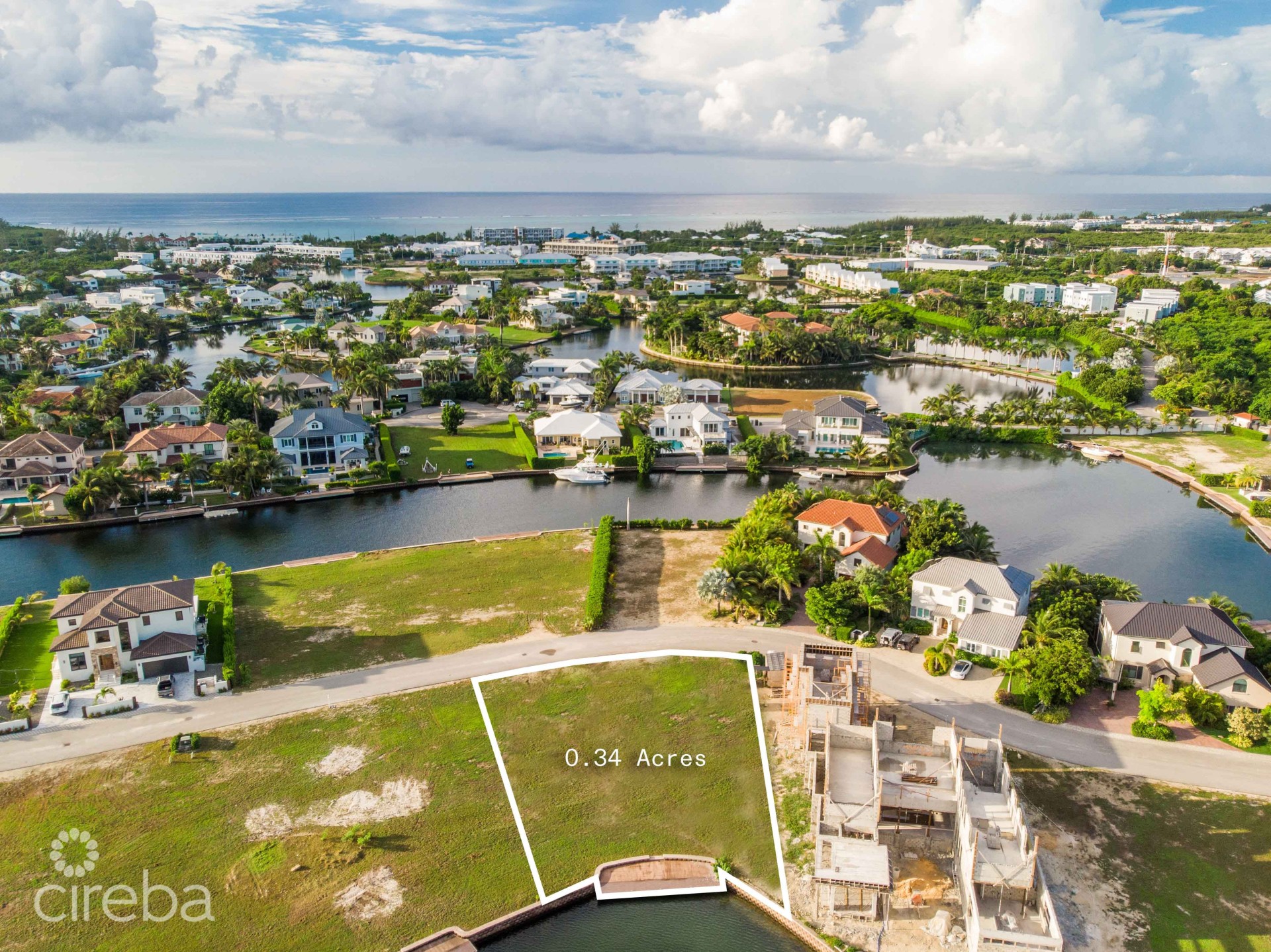 HARBOUR REACH 0.34 ACRES, CANAL FRONT LAND