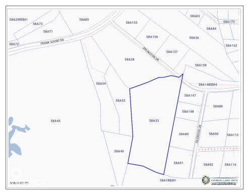 FRANK SOUND SUBDIVISION LOT 14 FRANK SOUND SUBDIVISION LOT 14